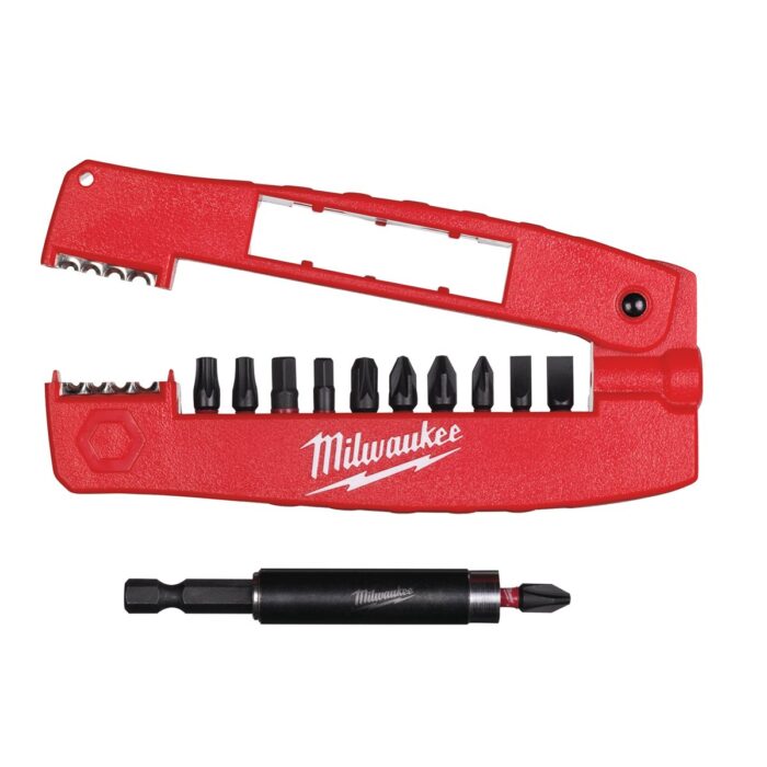 Estuche 12 piezas puntas de impacto Milwaukee