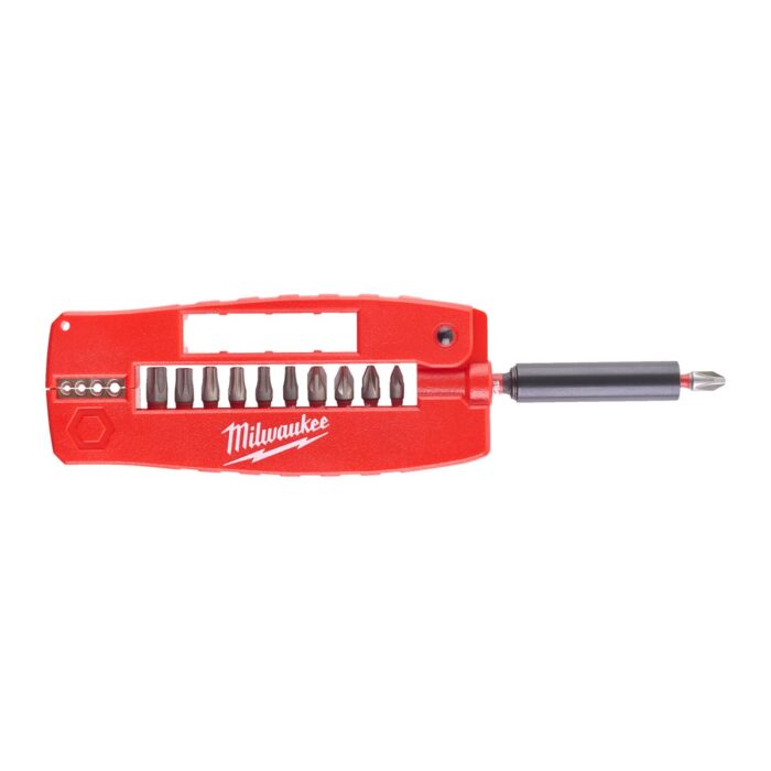 Estuche 12 piezas c/pela cable Milwaukee