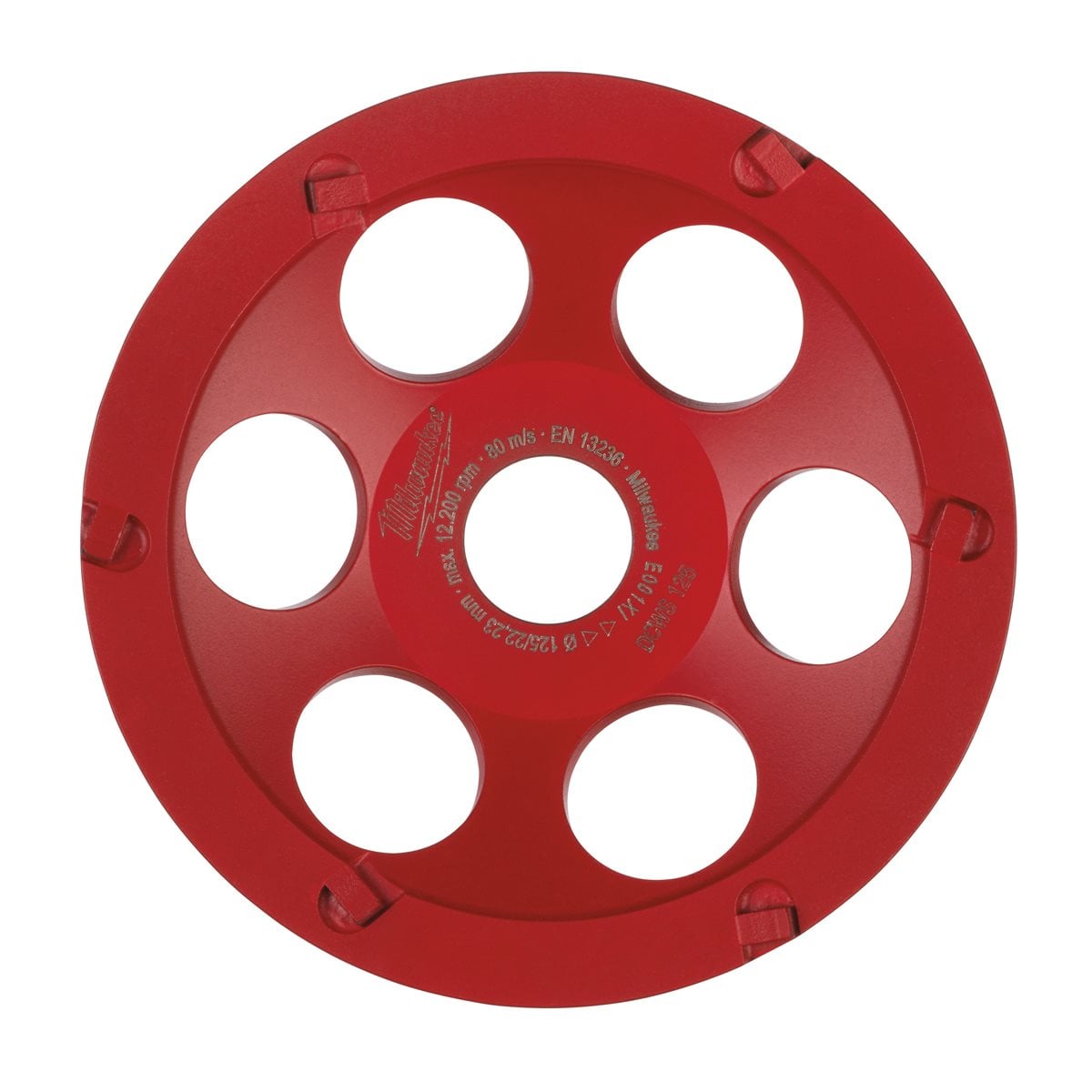 Copa diamante SDCWSC125 Especial basto 125mm - Dientes diamante Policristalino Milwaukee
