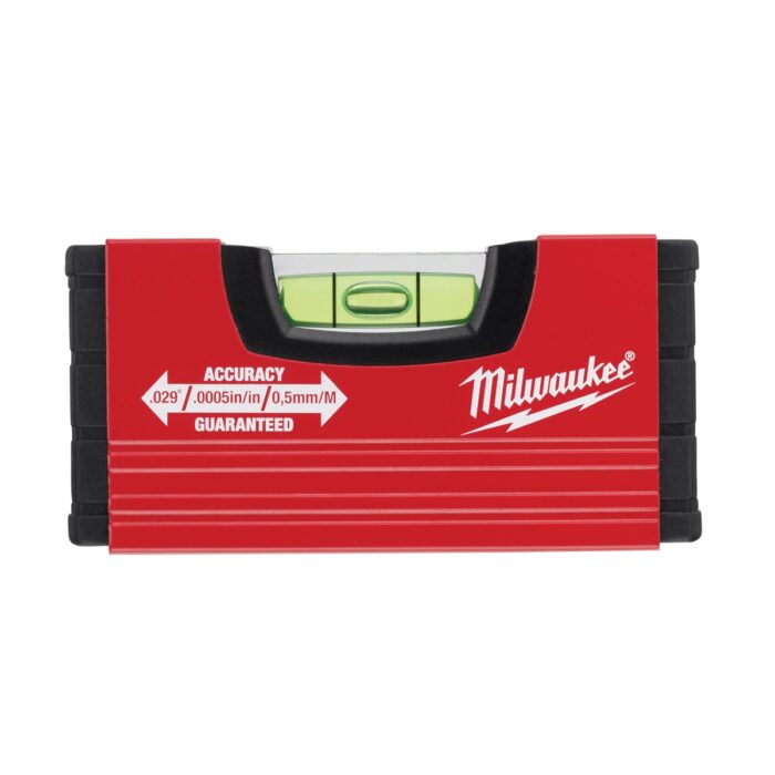 Nivel de bolsillo 10cm (pedir en múltiplos de 10) Milwaukee
