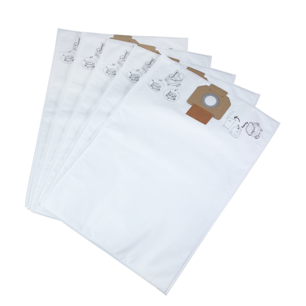 Bolsas de fieltro AS30/42 - 5uds Milwaukee