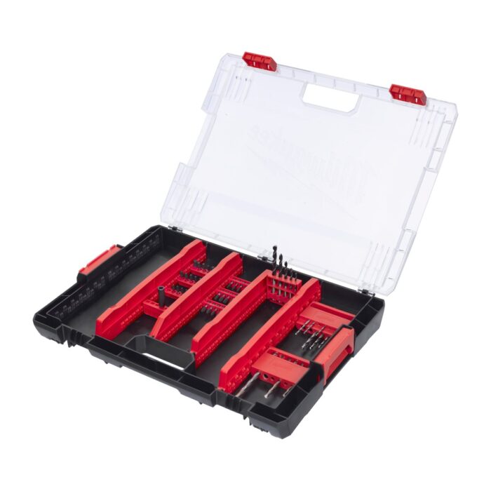 Organizador apilable 50 accesorios Milwaukee