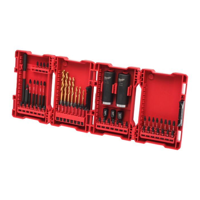 Estuche desplegable 62 piezas Milwaukee