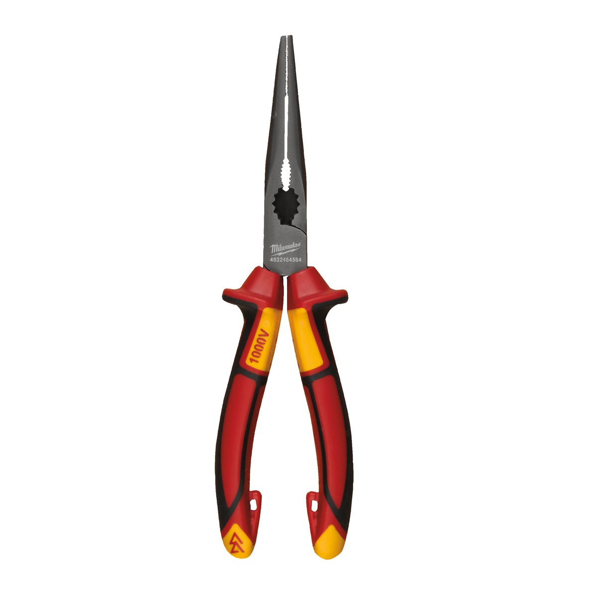 Alicate de boca larga redonda VDE 205mm Milwaukee