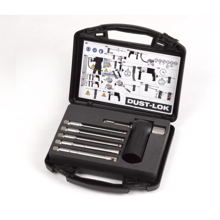 Conjunto de 6 piezas SDS-Plus modulares con aspiración Milwaukee