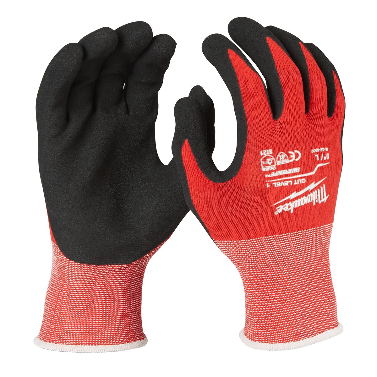 Guantes anticorte nitrilo nivel A - L / 9 - 1 par Milwaukee