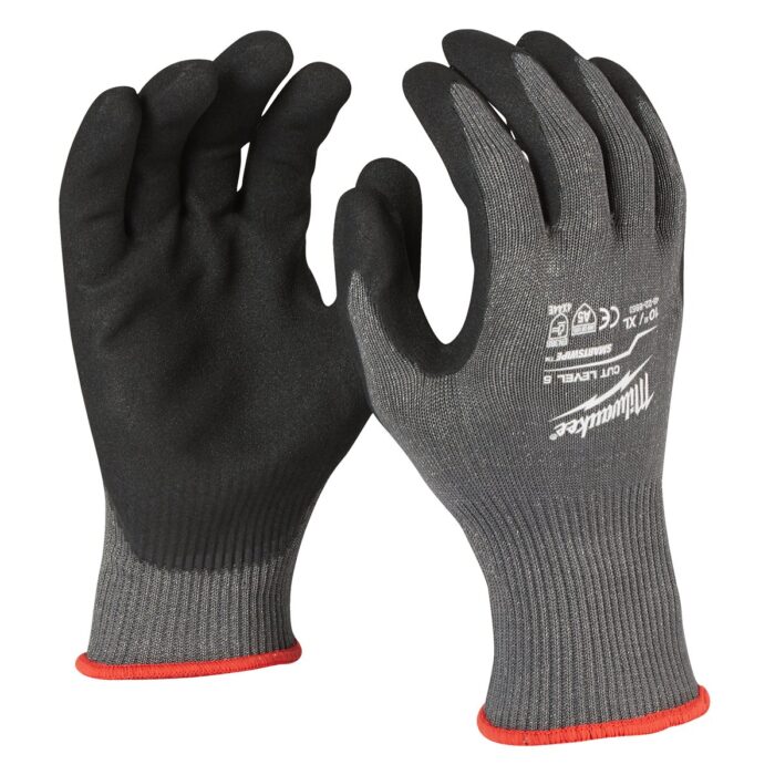 Guantes anticorte nitrilo nivel E - XXL / 11 -1 par Milwaukee