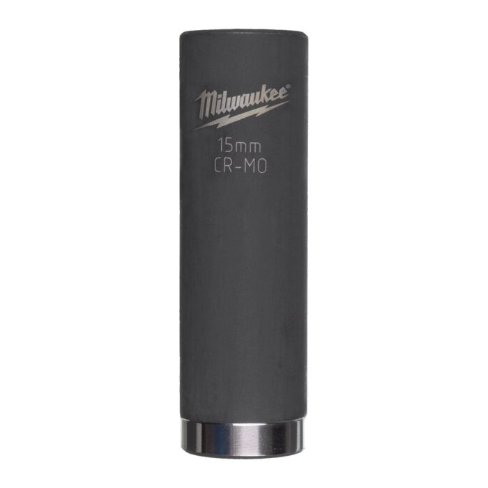 Llave VASO 15mm shockw AVE 1/2" Milwaukee