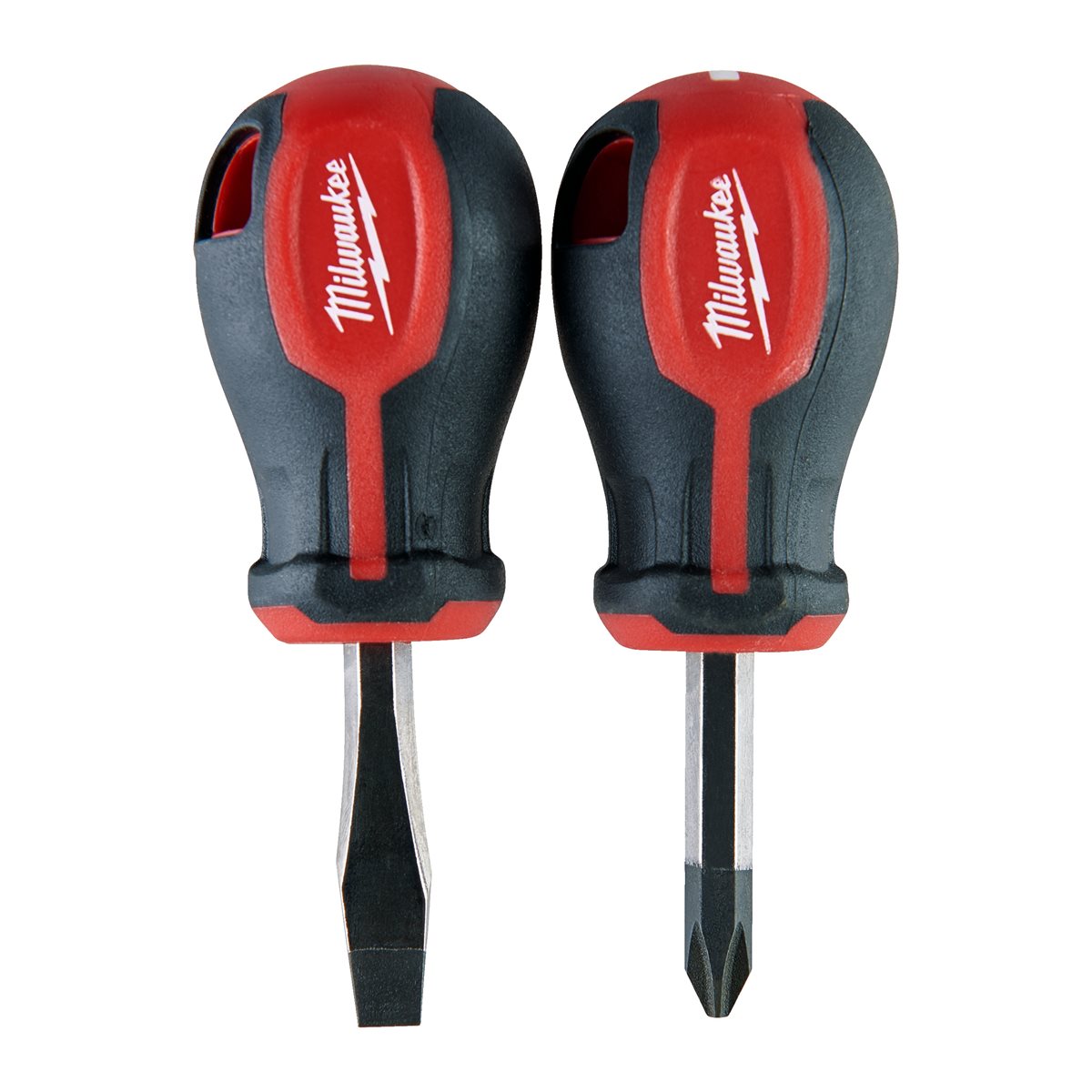 Juego de destornilladores Stubby - 2pc Milwaukee