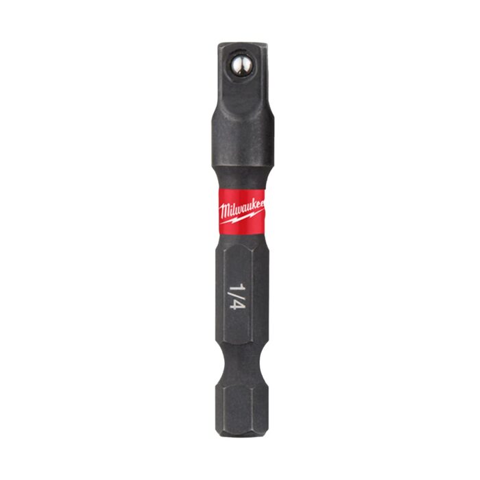 Adaptador para vasos 1/4"Hex ➔ 1/4"Cuad. 50mm Milwaukee