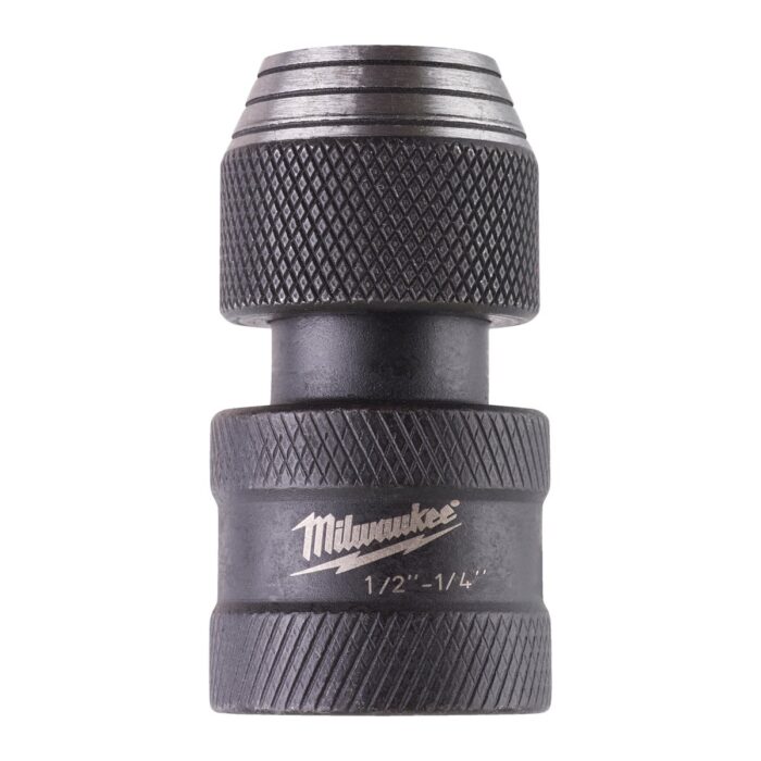 Adaptador para puntas 1/2"Cuad. ➔ 1/4"Hex. (H) 50mm Milwaukee