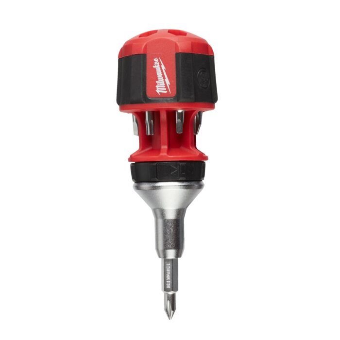Destornillador multipuntas compacto 8 en 1 con carraca Milwaukee