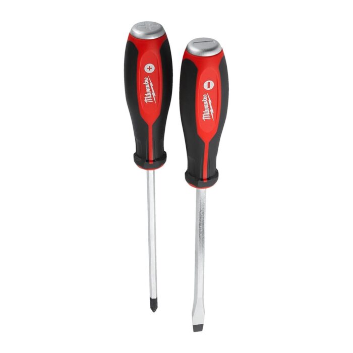 Juego de destornillador plano 8mm y Phillips Milwaukee