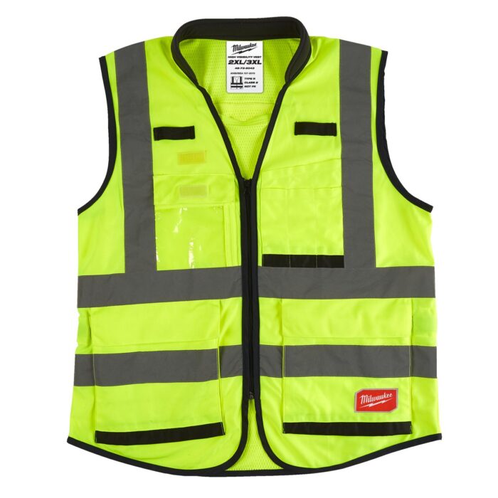Chaleco alta visibilidad premium Amarillo - XL - 1 ud Milwaukee
