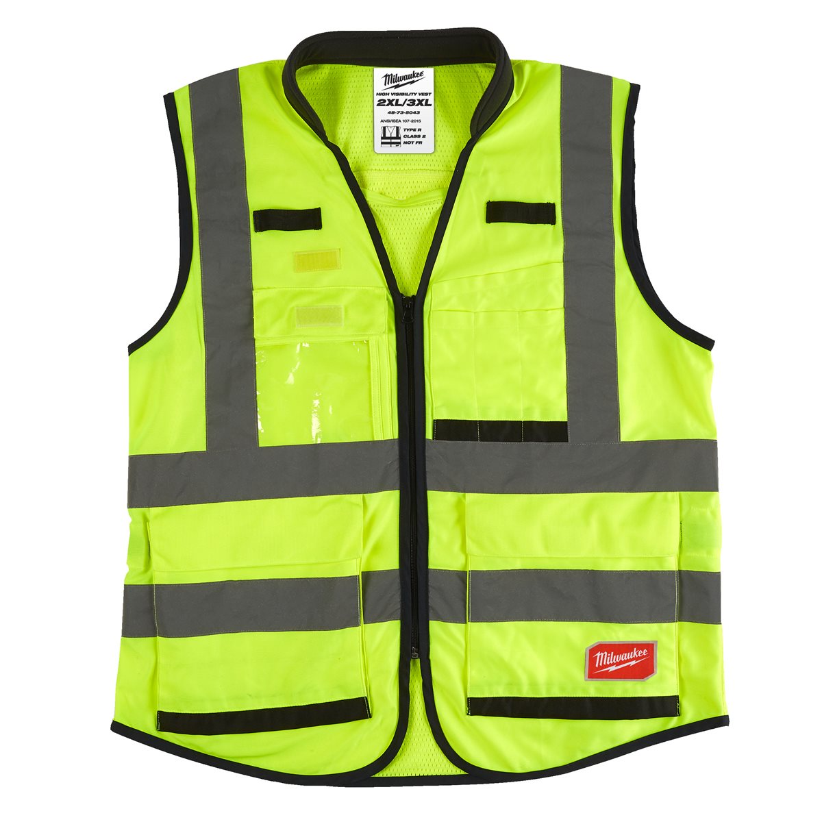 Chaleco alta visibilidad premium Amarillo - XL - 1 ud Milwaukee