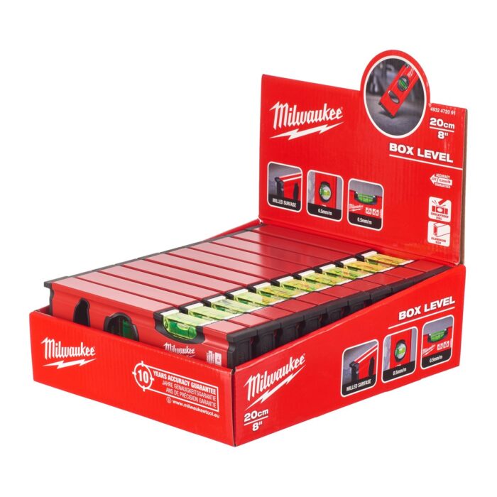 Nivel Slim de 20cm (pedir en múltiplos de 10) Milwaukee