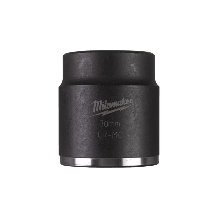 Llave de VASO 30mm shockwave 1/2" corto Milwaukee