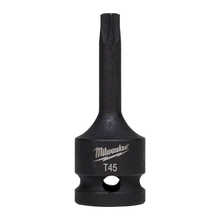 Vaso de impacto 1/2" macho corto Tx45 Milwaukee