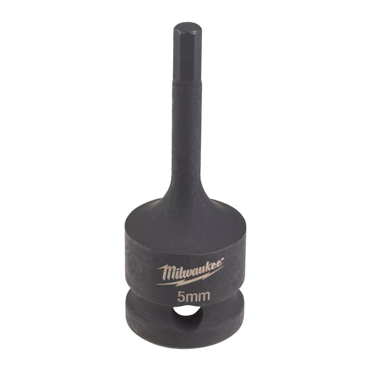 Vaso de impacto 1/2" macho corto Hex 5 Milwaukee