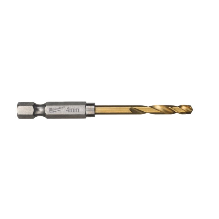 Broca RED HEX Shockwave™ HSS-G Tin 4mm - 10uds Milwaukee