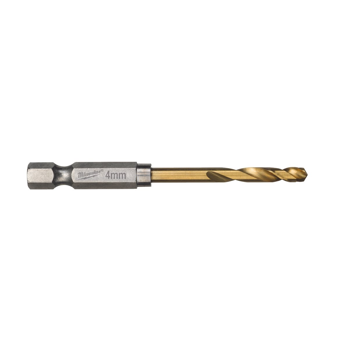 Broca RED HEX Shockwave™ HSS-G Tin 4mm - 10uds Milwaukee