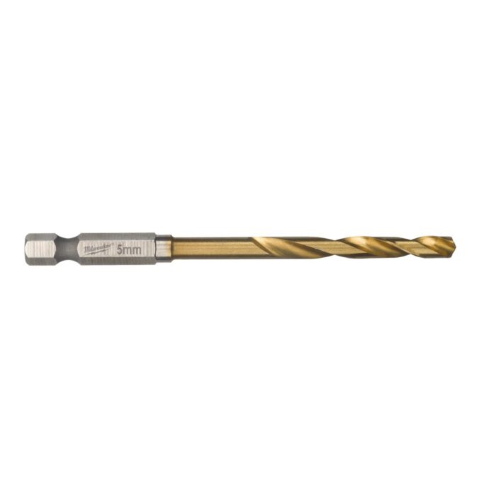 Broca RED HEX Shockwave™ HSS-G Tin 5mm - 10uds Milwaukee