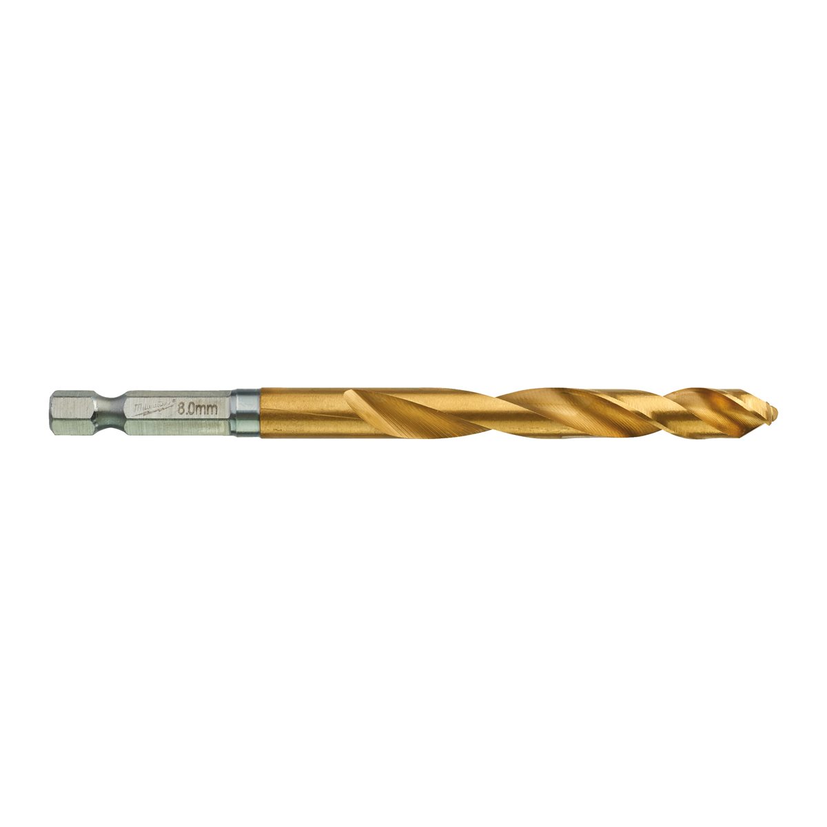 Broca RED HEX Shockwave™ HSS-G Tin 8mm - 5uds Milwaukee