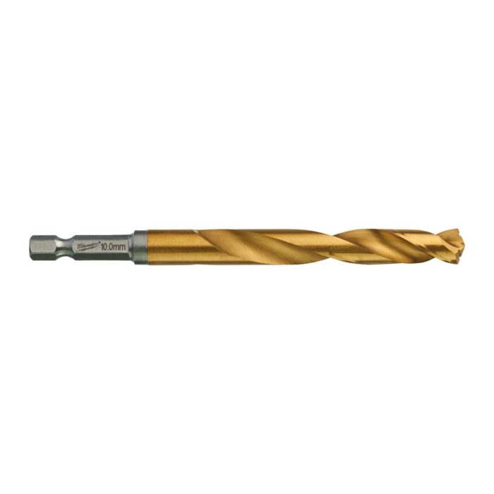 Broca RED HEX Shockwave™ HSS-G Tin 10mm - 5uds Milwaukee