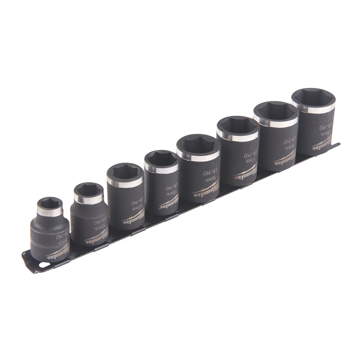 Vasos cortos shockwave 3/8" Milwaukee