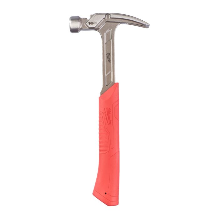 Martillo de uñas rectas y mango de acero 450g Milwaukee