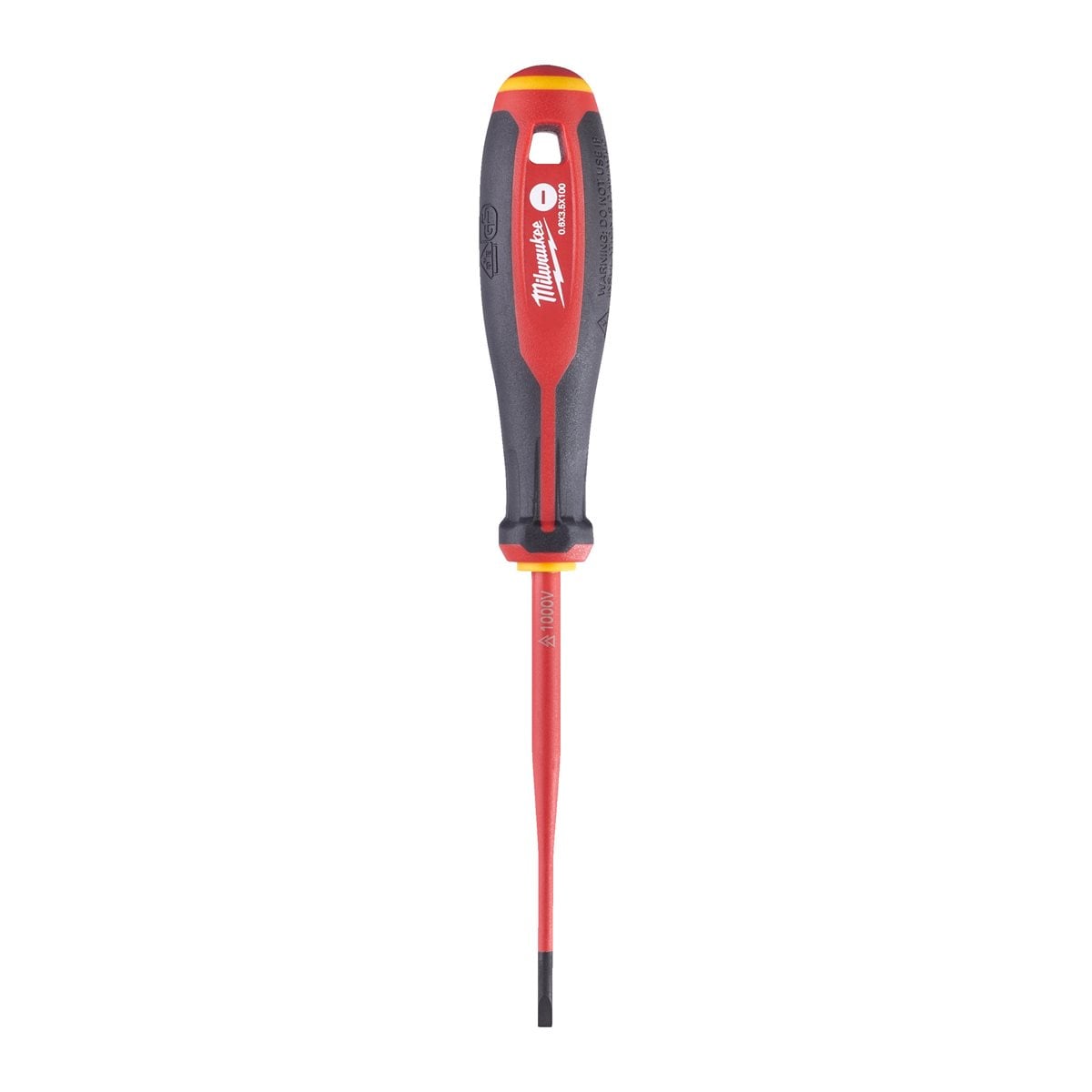 Destornillador Trilobe VDE Slim plana 0,6x3,5x100 Milwaukee