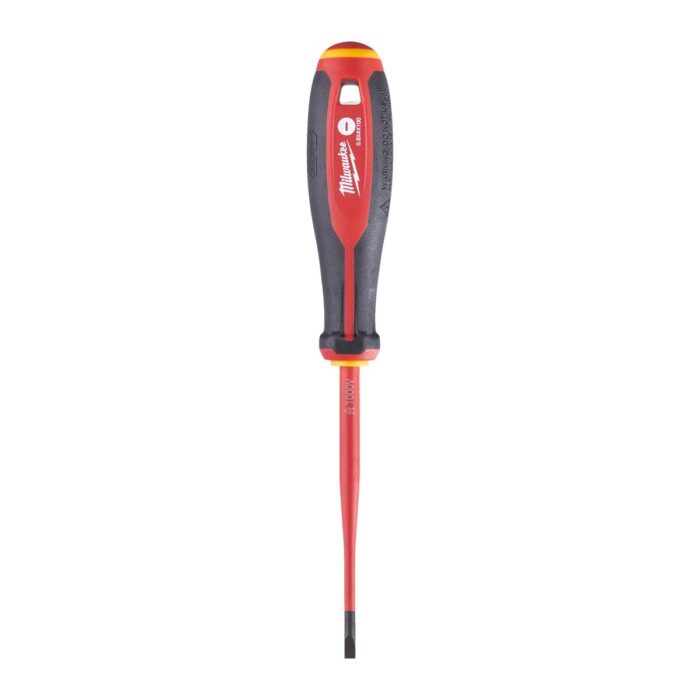 Destornillador Trilobe VDE Slim plana 0,8x4x100 Milwaukee