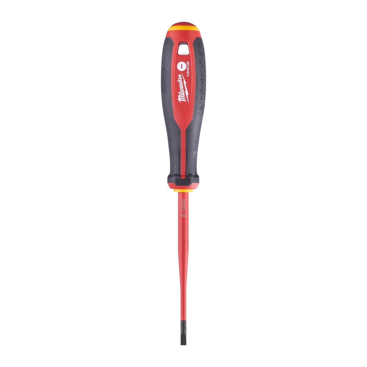 Destornillador Trilobe VDE Slim plana 0,8x4x100 Milwaukee