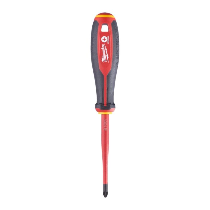 Destornillador Trilobe VDE Slim PZ2 x 100 Milwaukee