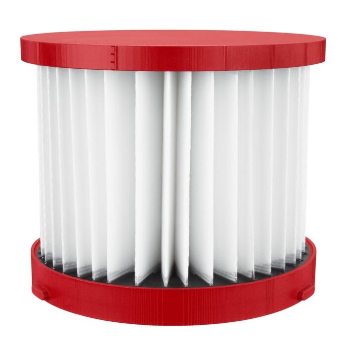 Filtro para seco HEPA, PET, lavable. Compatible con M18 VC2, M12 FVCL, M18 FPOVCL Milwaukee