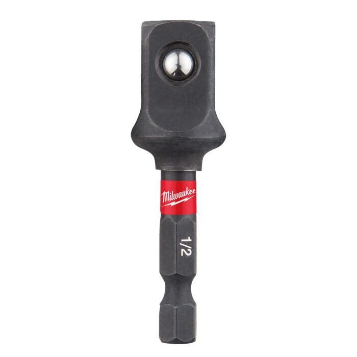 Adaptador para vasos 1/4"Hex ➔ 1/2"Cuad. 50mm Milwaukee