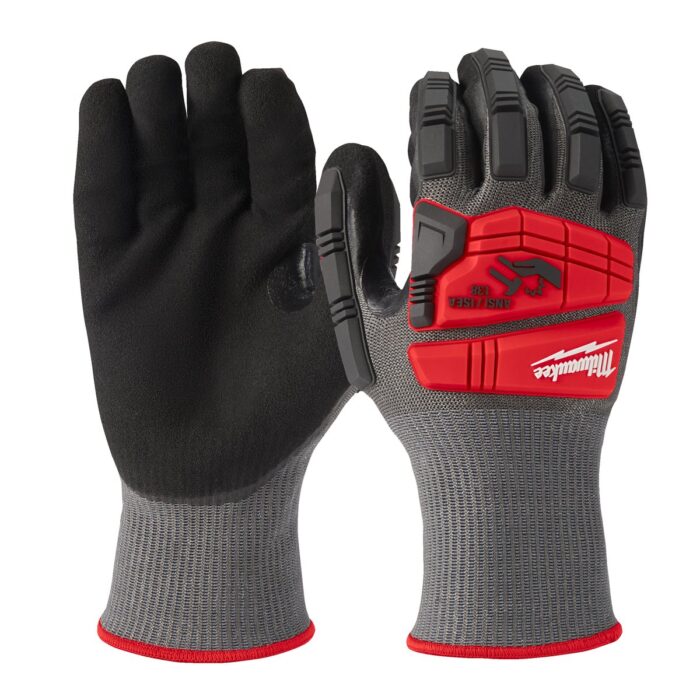 Guantes XXL11 antiimpacto y anticorte nivel e Milwaukee