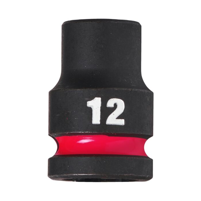 Vaso de impacto 1/2" corto 12mm Milwaukee