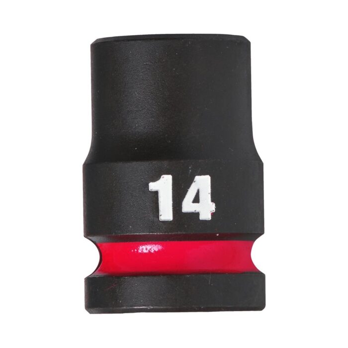 Vaso de impacto 1/2" corto 14mm Milwaukee