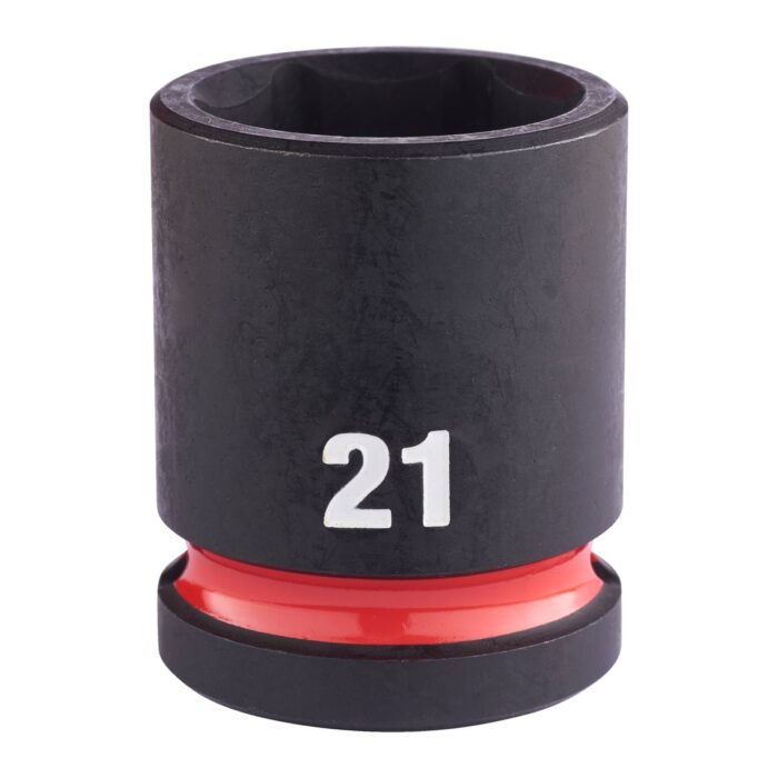 Vaso de impacto 1/2" corto 21mm Milwaukee