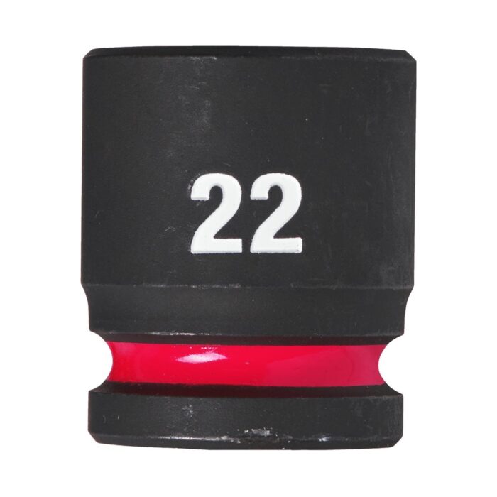 Vaso de impacto 1/2" corto 22mm Milwaukee