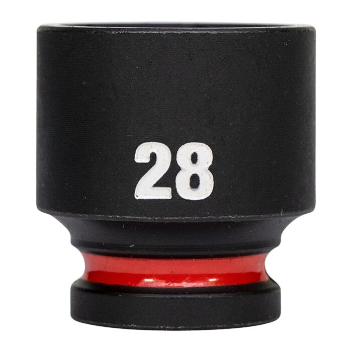 Vaso de impacto 1/2" corto 28mm Milwaukee