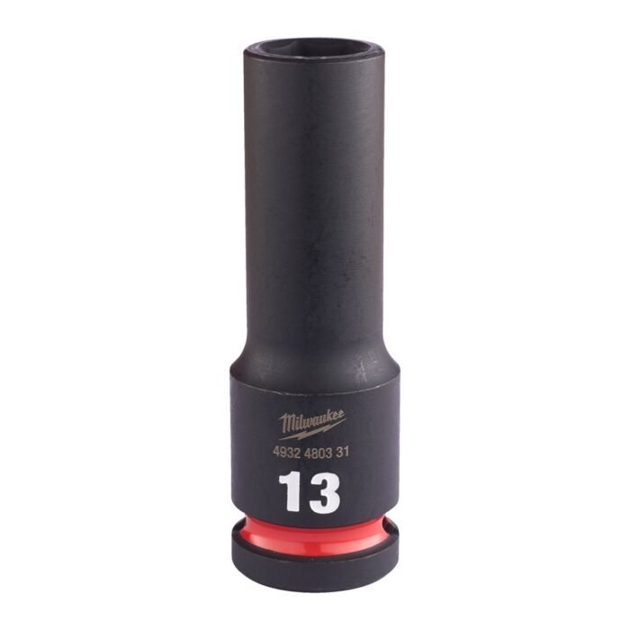 Vaso de impacto 1/2" largo 13mm Milwaukee
