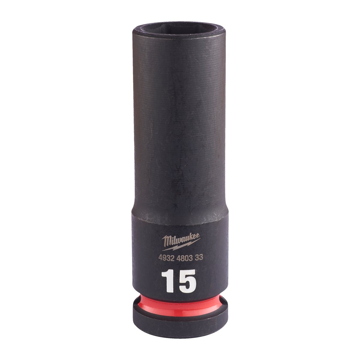 Vaso de impacto 1/2" largo 15mm Milwaukee