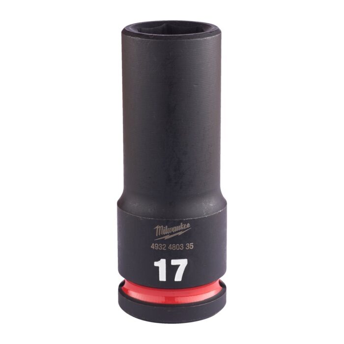 Vaso de impacto 1/2" largo 17mm Milwaukee