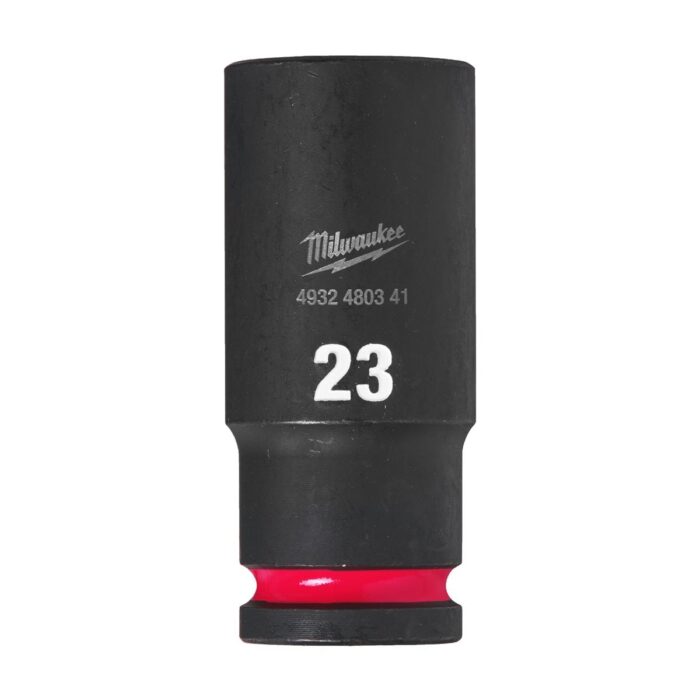 Vaso de impacto 1/2" largo 23mm Milwaukee