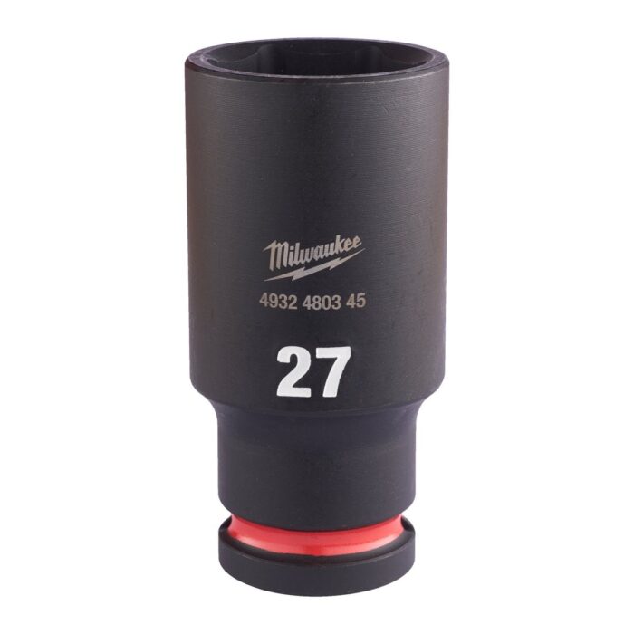 Vaso de impacto 1/2" largo 27mm Milwaukee