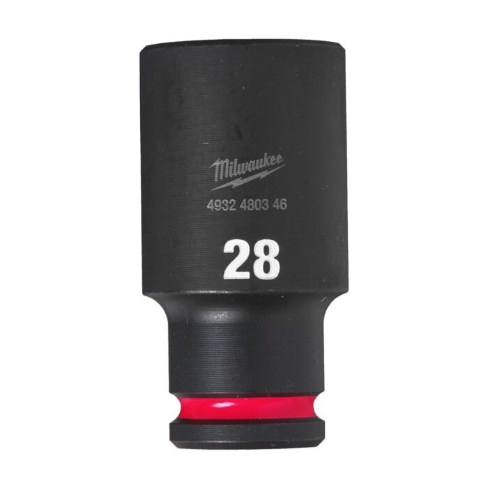 Vaso de impacto 1/2" largo 28mm Milwaukee