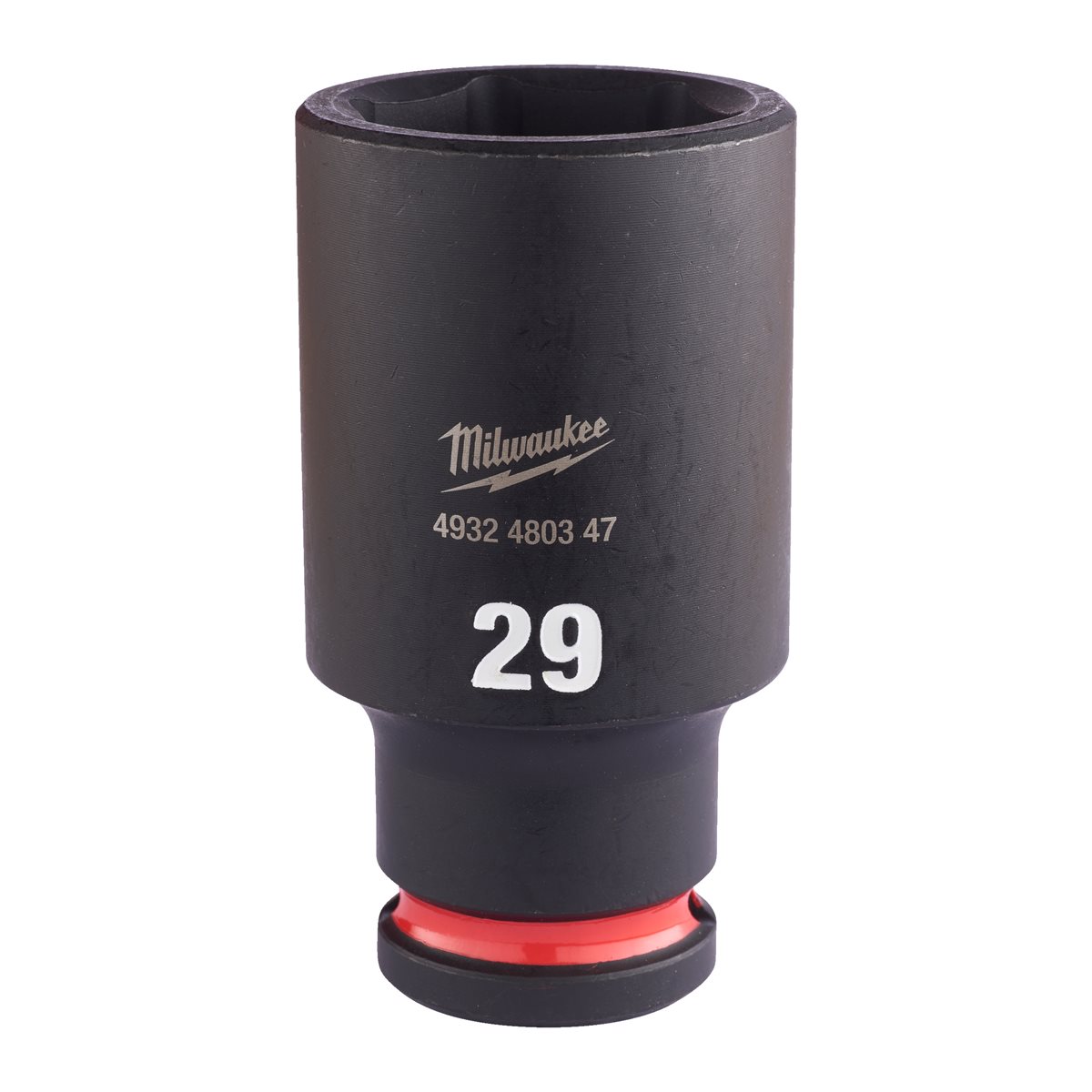 Vaso de impacto 1/2" largo 29mm Milwaukee