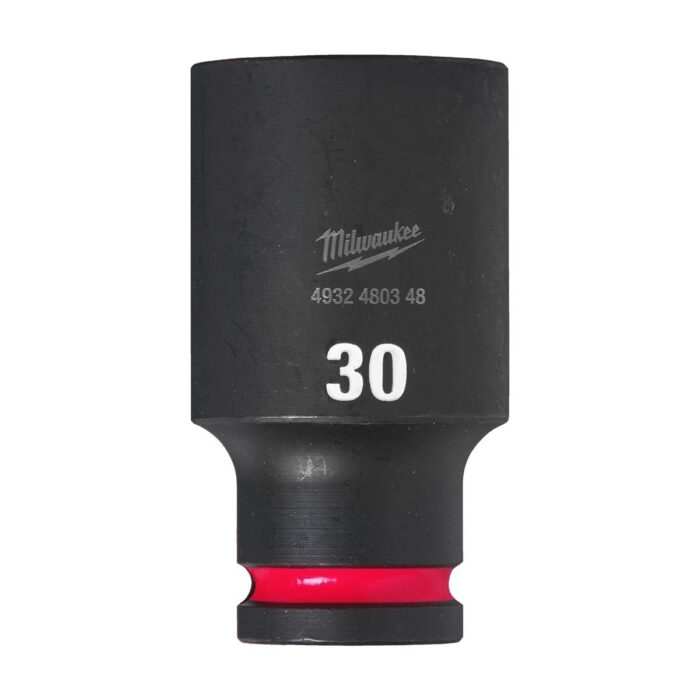 Vaso de impacto 1/2" largo 30mm Milwaukee